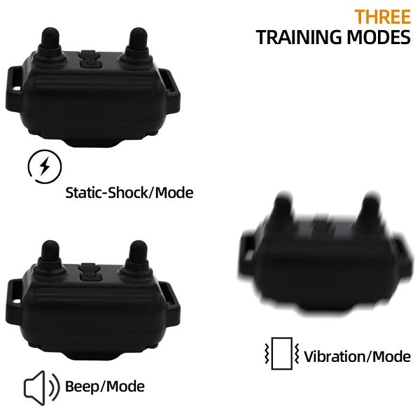 T776 Rechargeable Remote Training Collar 1-3 Dogs 800m - BARKAHOLICS®