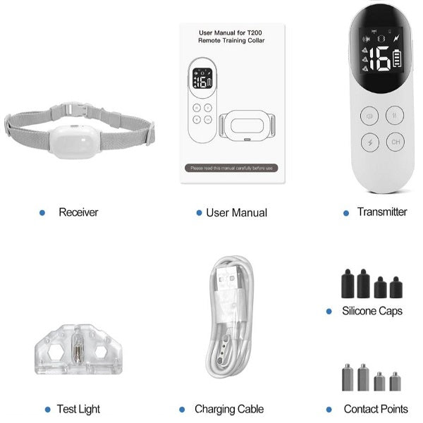 300m remote outlet dog training collar